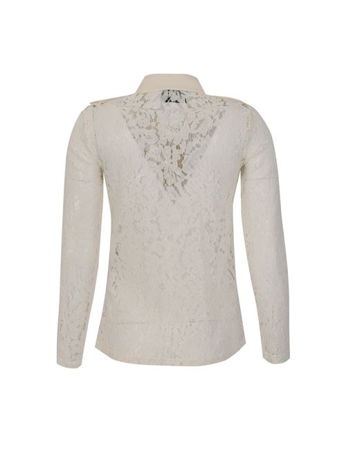 Giacca Sahariana in pizzo Latte NO SECRETS | 261NS209LATTE